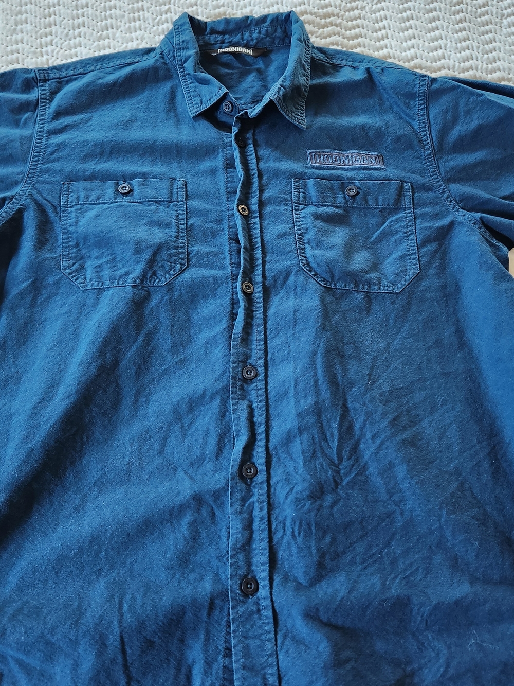 Hoonigan Button Up Size XL
